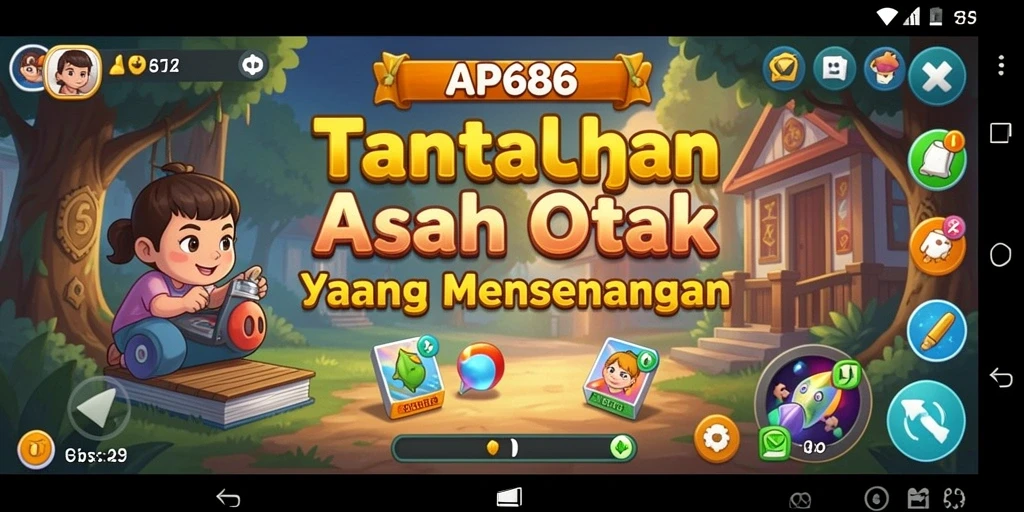 Tampilan gameplay AP686 yang menantang dan menyenangkan.