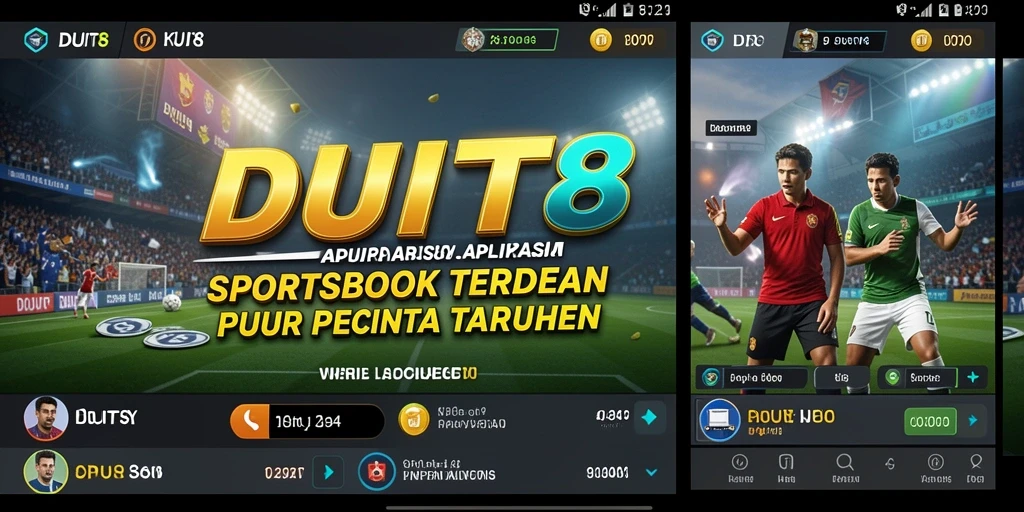 Tampilan screenshot utama DUIT8 menampilkan pengalaman taruhan yang mendebarkan.