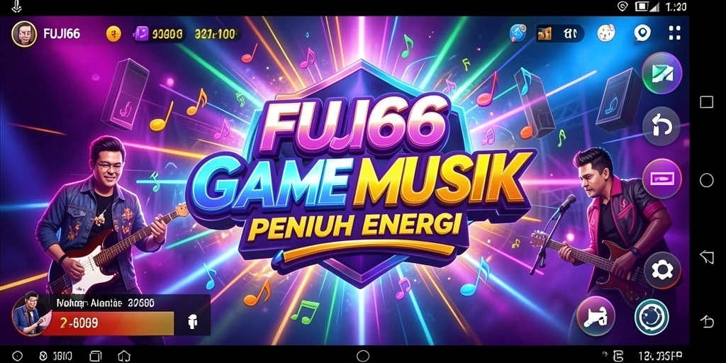 Tampilan gameplay FUJI66 yang menarik dengan alunan musik yang energik.