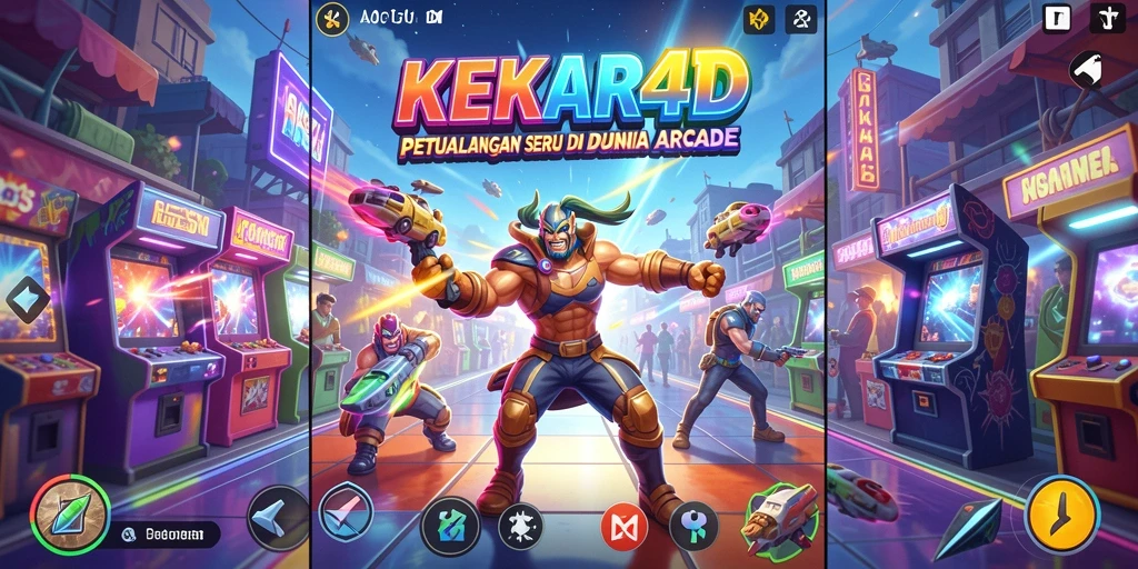Tampilan menarik dari gameplay KEKAR4D yang penuh aksi.