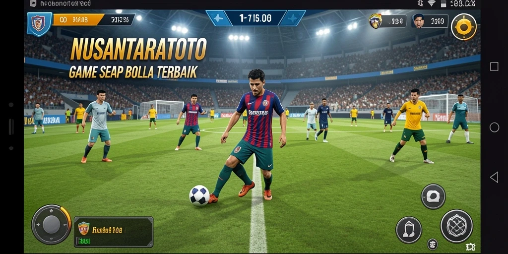 Tampilan gameplay yang menegangkan dari NUSANTARATOTO saat pertandingan berlangsung.