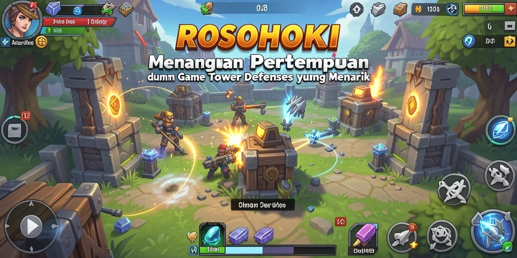 Tangkapan layar menampilkan aksi pertempuran menegangkan di ROSOHOKI.